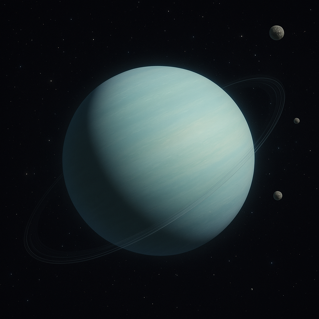 Vue sur Uranus