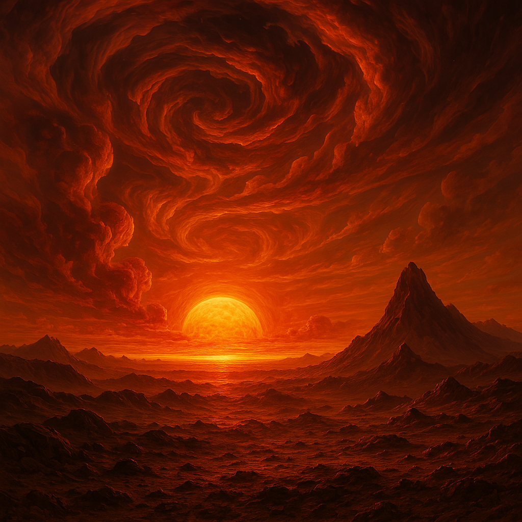 Venusian Sunset