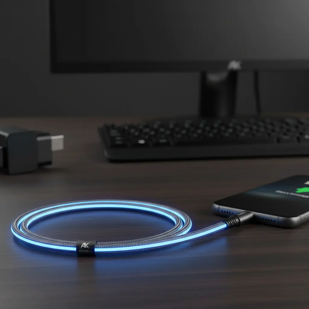 Câble Torrent à Flux Énergétique Visible