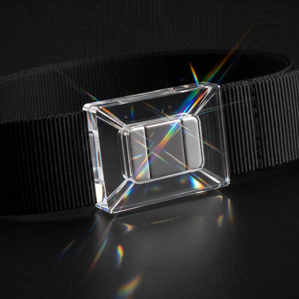 Ceinture Axis à Boucle Prismatique