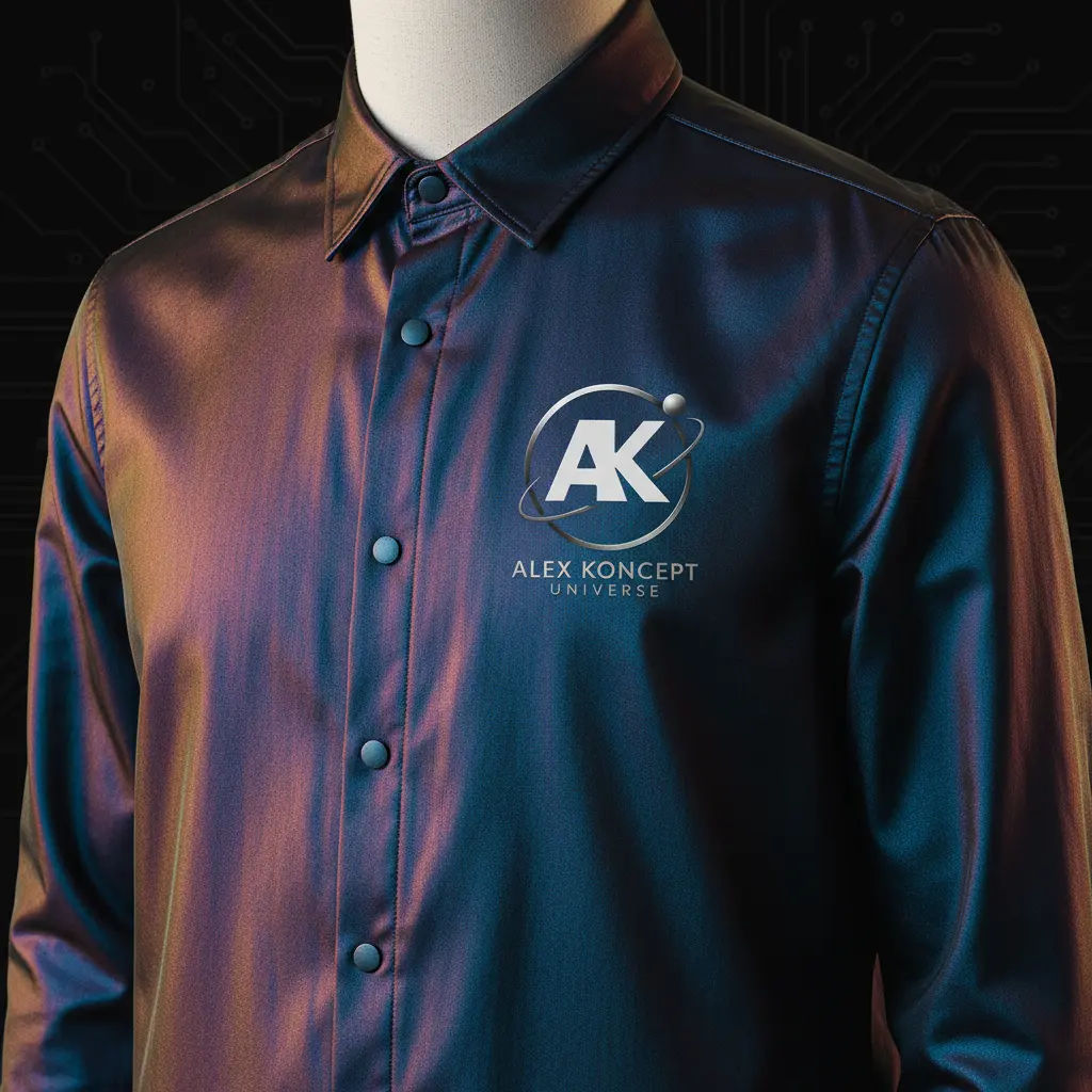 Sur-chemise Polaris en Nylon Dichroïque