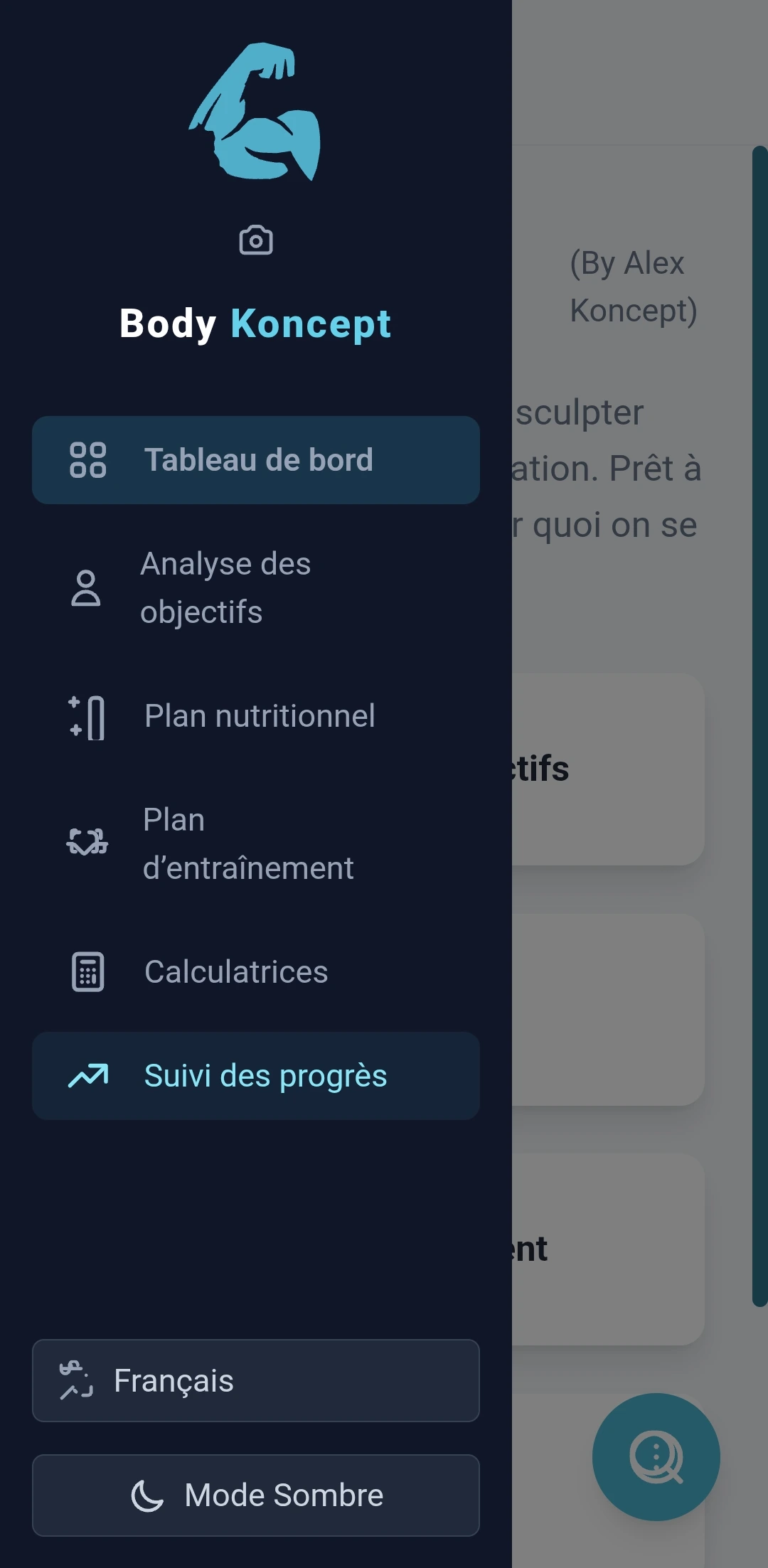 Body Koncept App